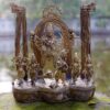 Large Dokra Durga - Dhokra Durga Mahishasura Mardini Curated Idol