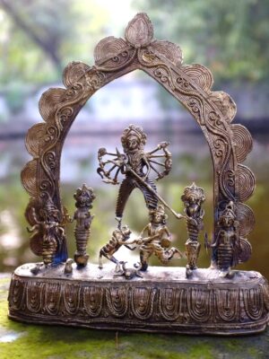 Dokra_Durga_west_bengal_medium_size