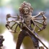 Dokra Durga Medium 3 Dokra Durga Mahishasura Mardini - Dhokra Durga
