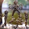 Dokra Durga Medium 4 Dokra Durga Mahishasura Mardini - Dhokra Durga