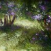 Gift idea Painting The Violet Flower