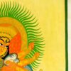 Kalighat Patachitra Ganesh Janani Durga Painting Pattachitra