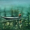 The Boatman 4 Painting for gift The boatman painting