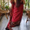 Hand Batik Wax 100% Cotton Saree