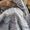 Exclusive katha stitch and hand batik bishnupur katan silk