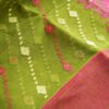 Green Jamdani Saree Bangladesh 3 Authentic Jamdani Saree from Bangladesh - Green