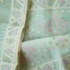 Authentic Jamdani Saree from Bangladesh - Sea Green