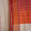 WhatsApp Image 2024-04-03 at 6.14.23 PM (1) RED AND ORANGE PAAR TANGAIL SAREE 100% Cotton