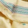 WhatsApp Image 2024-04-03 at 6.14.34 PM (1) OFF WHITE TANGAIL SAREE WITH RED AND BLUE PAAR. 100% Cotton .