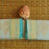 BLUE TANGAIL SAREE WITH GOLDEN AND BLUE PAAR. 100% Cotton .