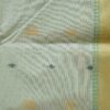 BLUE TANGAIL SAREE WITH GOLDEN AND BLUE PAAR. 100% Cotton .