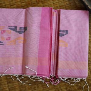 PINK TANGAIL SAREE 100% Cotton