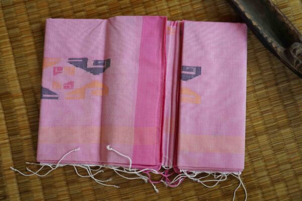 PINK TANGAIL SAREE 100% Cotton