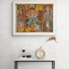 AUTHENTIC PATACHITRA PAINTING DURGA PATA 100% HAND PAINTED