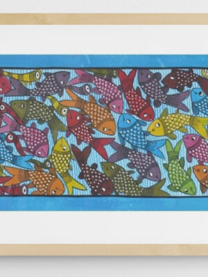 Fish scroll Pattachitra