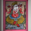 AUTHENTIC PATACHITRA PAINTING GANESH 100% HAND PAINTED