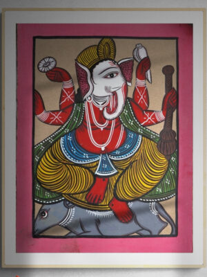 Authentic Pattachitra Painting Ganesh