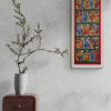 Authentic Pattachitra Scroll Dancing Figures ( Vertical ) - 1 Pc