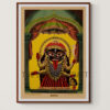 Kalighat Kali Dakshina Kali Print - Variant