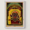 Kalighat Kali Dakshina Kali Print - Variant