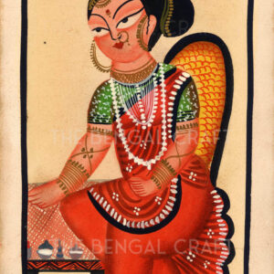 Pattachitra Woman Painting