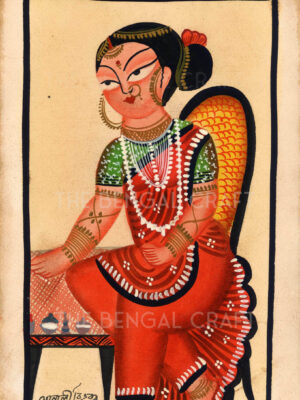 Pattachitra Woman Painting