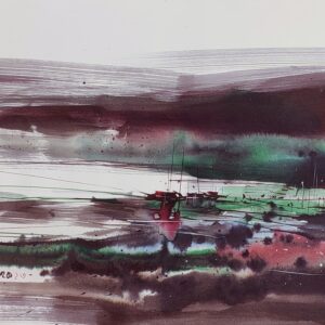 Explore the brilliance of the Authentic Tousif Haque abstract Riverside painting—a captivating masterpiece blending emotion, color, and movement. Discover its artistic significance, style, value, and why collectors love it. View details, insights, and expert analysis.