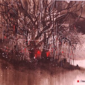 Explore the beauty of the Tousif Haque Ink Wash Tree Painting, a captivating artwork blending emotion, abstraction, and depth. Discover its meaning, techniques, and why this unique ink wash tree painting is a must-have for collectors.