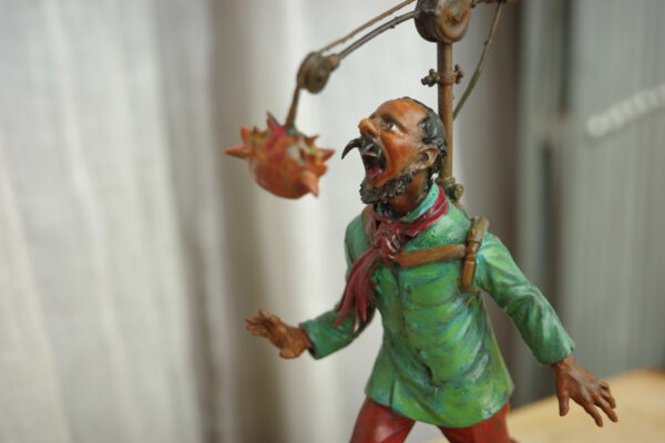Khuror-kol-sukumar-roy Hand-painted Khuror Kol miniature from Sukumar Roy Abol Tabol