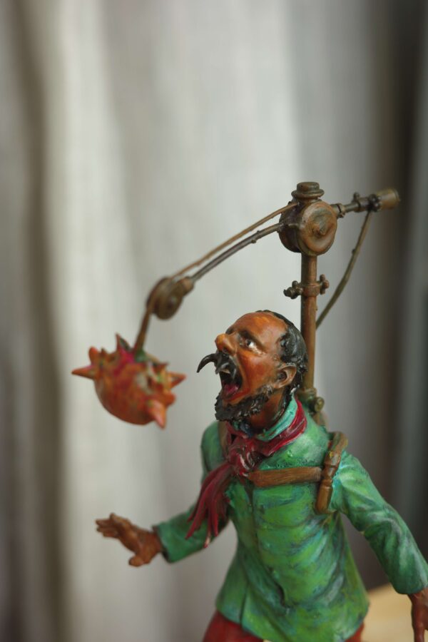 Khuror-kol-sukumar-roy Hand-painted Khuror Kol miniature from Sukumar Roy Abol Tabol